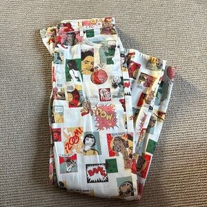 Reformation Jeans Wide Leg Pop Art